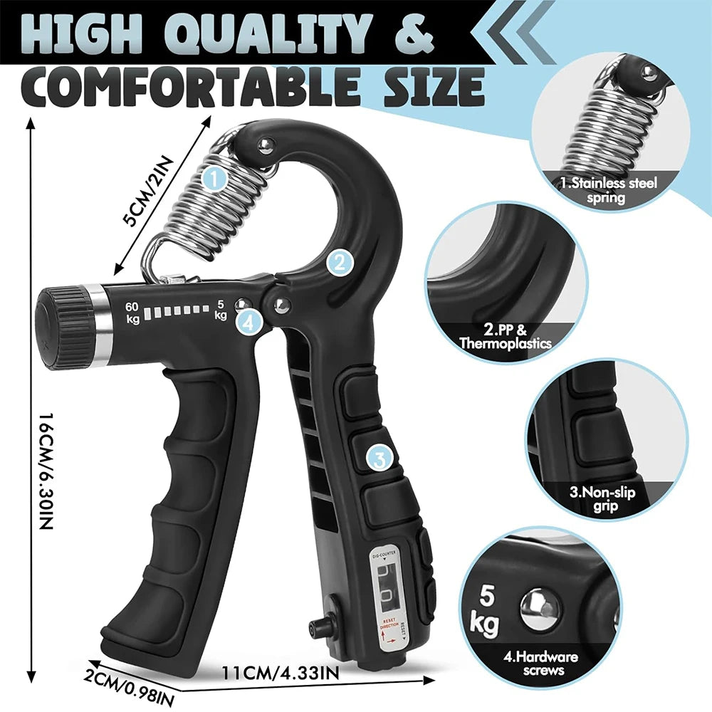 5-60Kg Adjustable Finger and Forearm Strengthening Kit