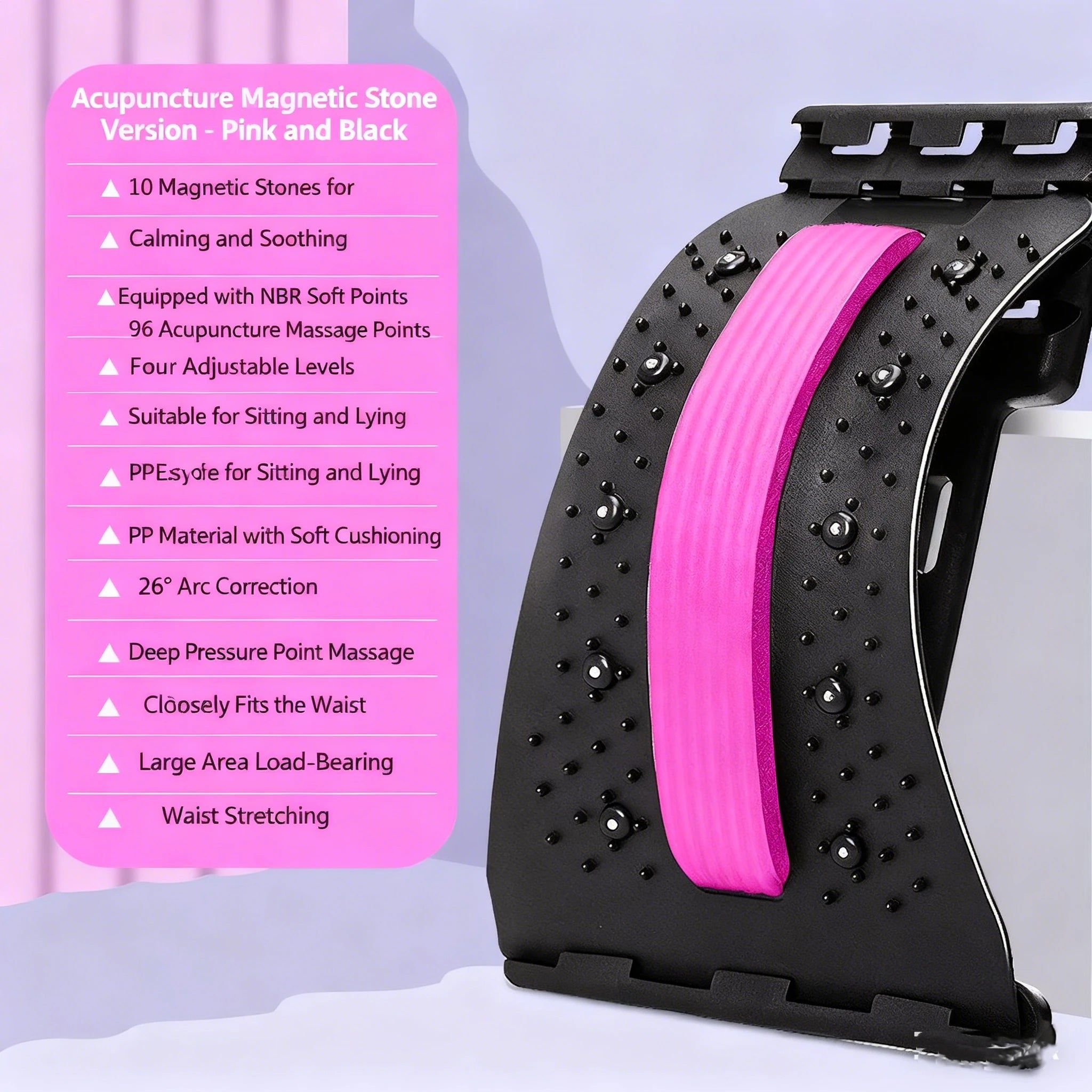 Lumbar Support Back Massager