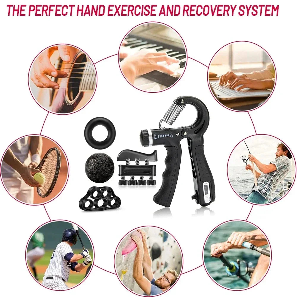 5-60Kg Adjustable Finger and Forearm Strengthening Kit