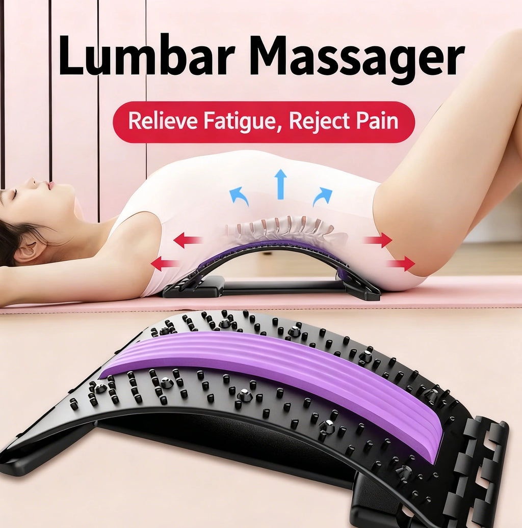 Lumbar Support Back Massager